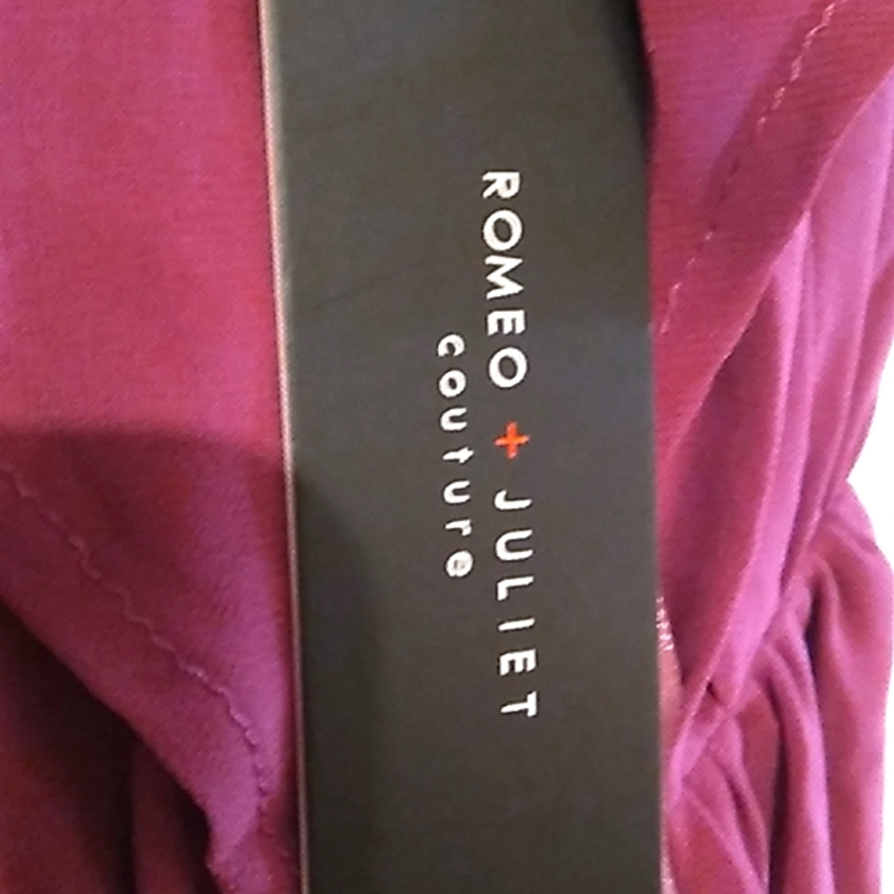 (X-56) SALE! NWT Romeo & Juliet Couture Festival Fuchsia Dress Sz.M - Picture 8 of 13